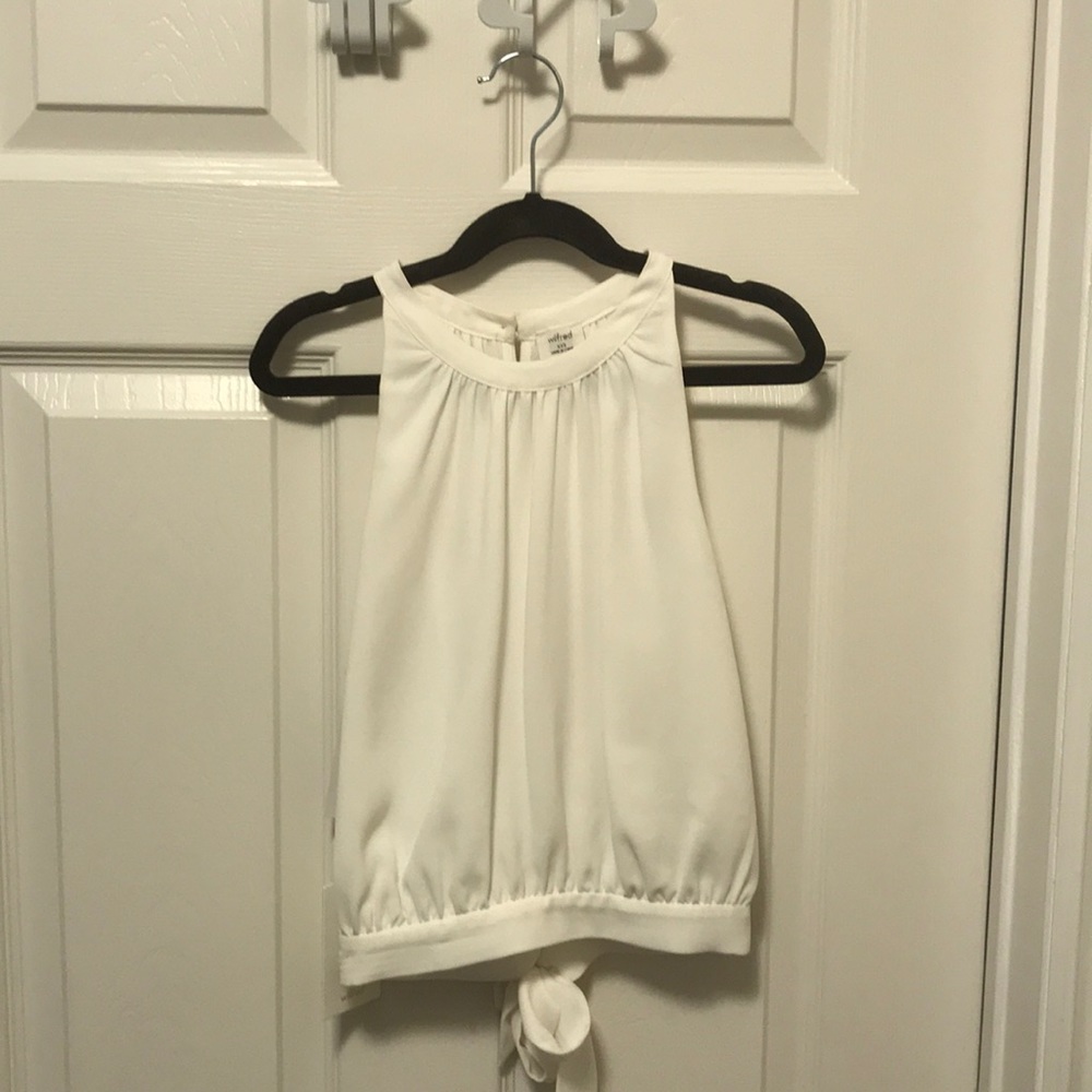 Aritzia Wilfred Patrice Blouse - Oak Chêne